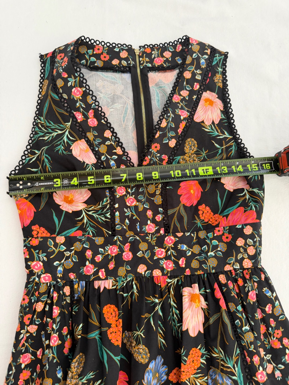 Kate Spade New York Mixed Blossom Fit & Flare Dress - Picture 6 of 8